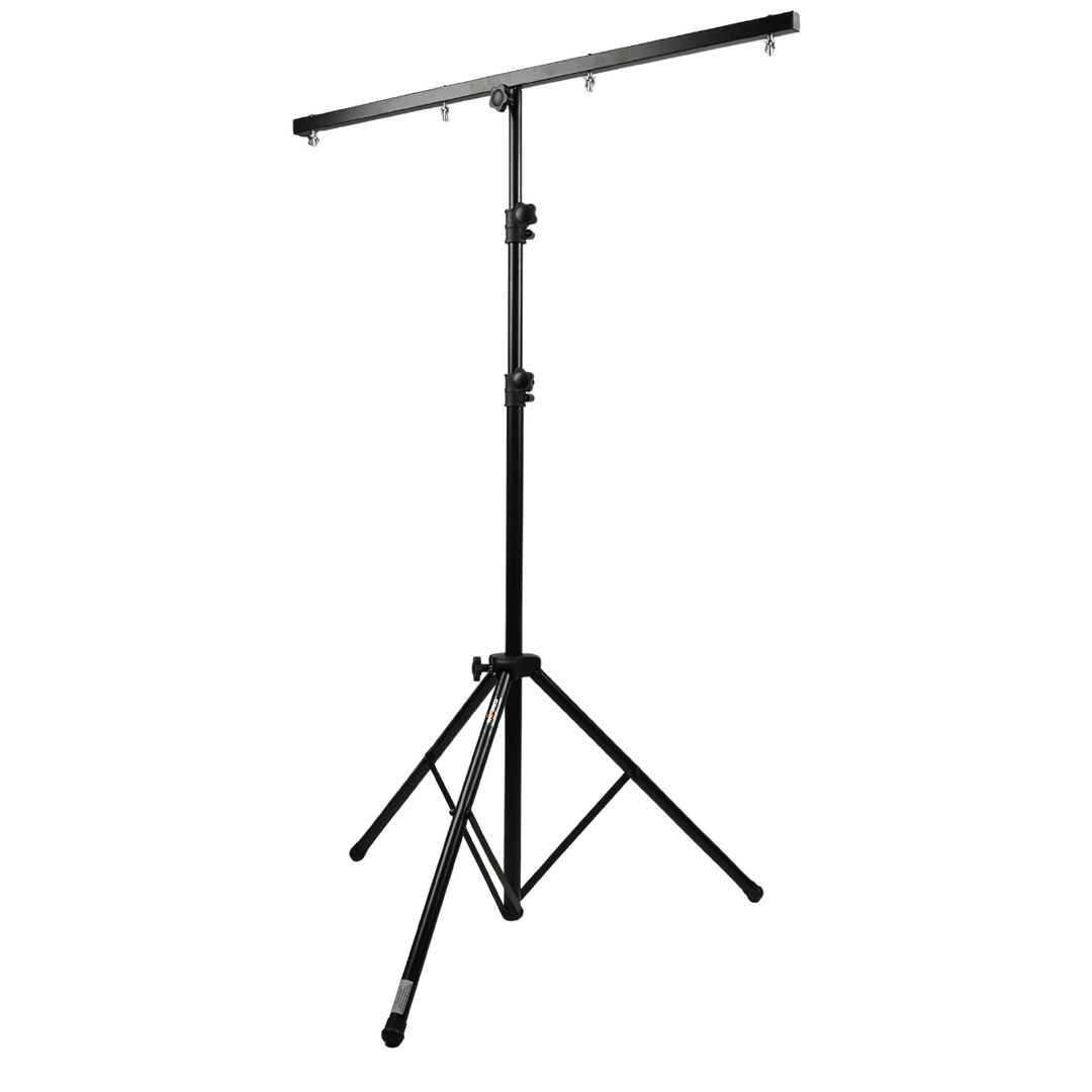Pied d’éclairage avec perche 120-265 cm (10 kg)