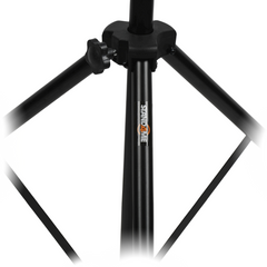 Pied d’éclairage avec perche 120-265 cm (10 kg)
