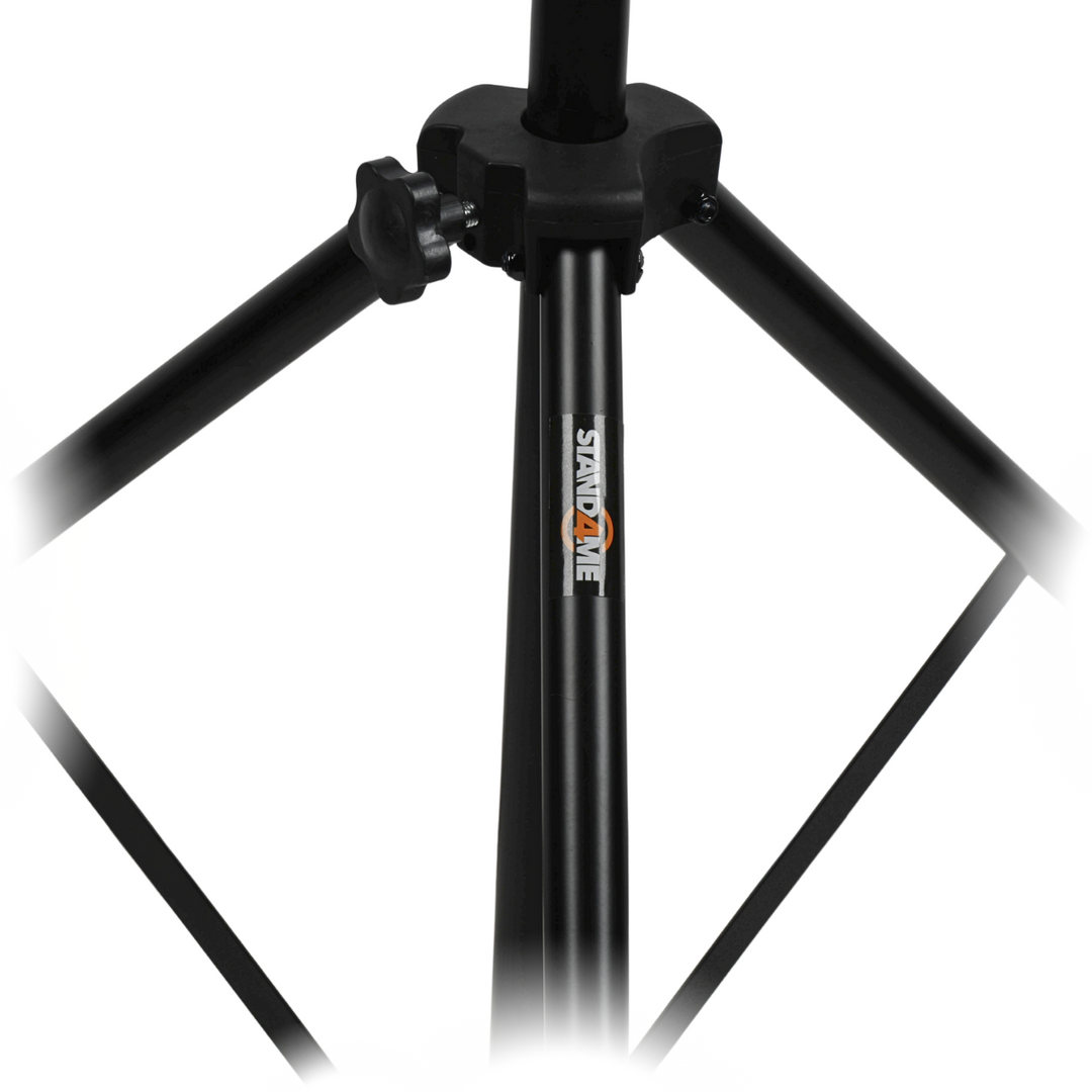 Pied d’éclairage avec perche 120-265 cm (10 kg)