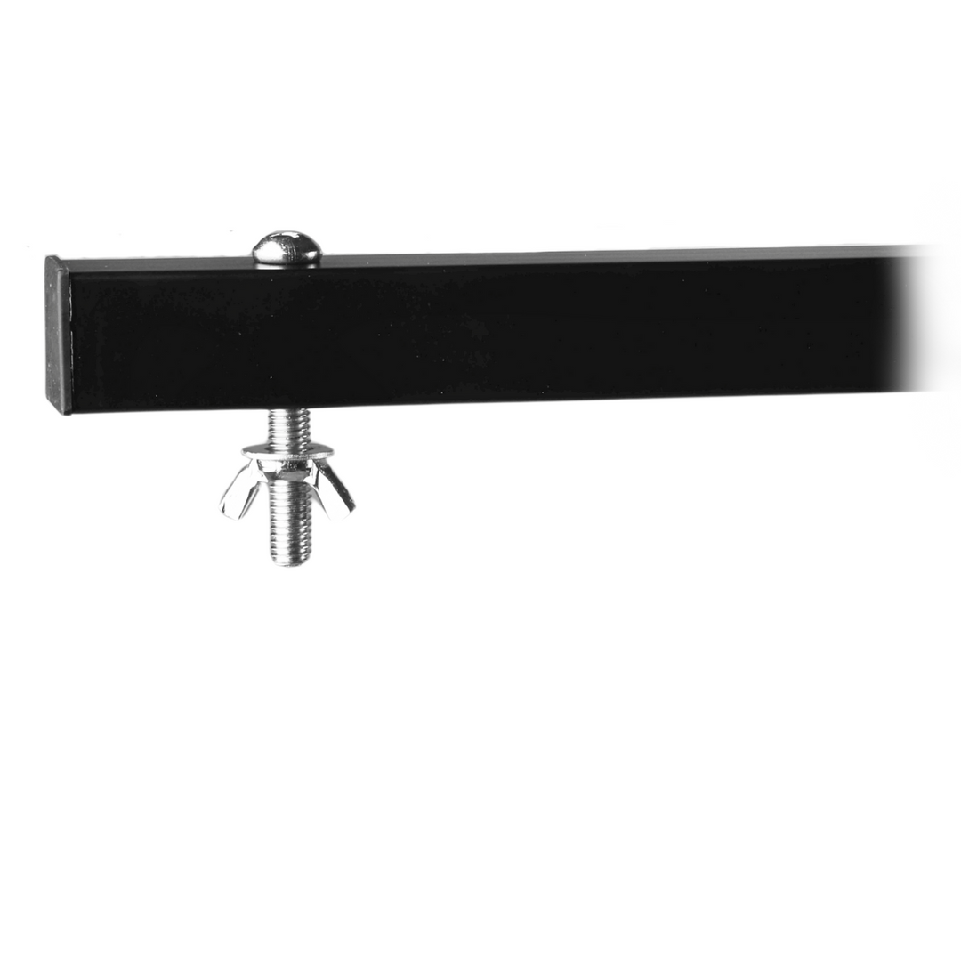 Pied d’éclairage avec perche 120-265 cm (10 kg)