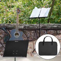 Support de partitions avec sac