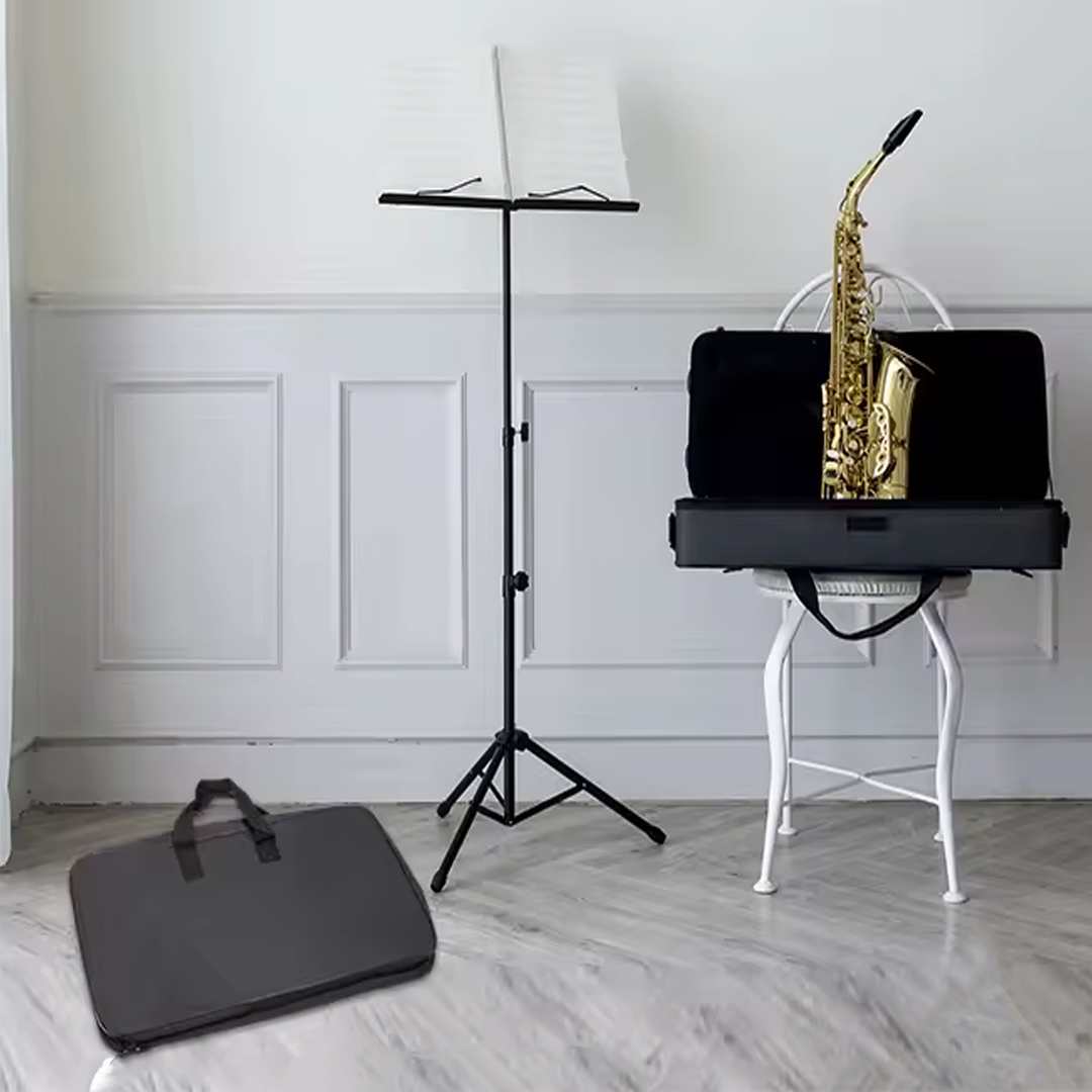Support de partitions avec sac