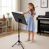 D4 Pupitre réglable 82-146 cm, noir