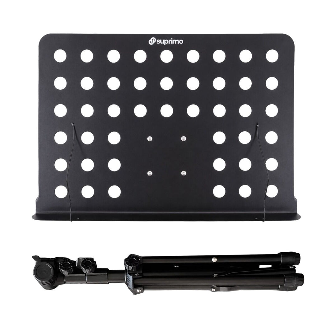 D4 Pupitre réglable 82-146 cm, noir