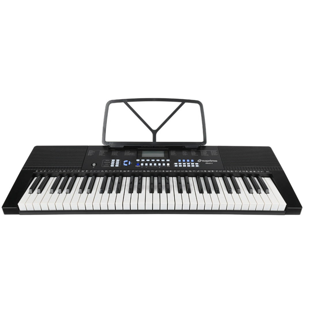 Suprimo EK611 Craviers 61 touches, Noir