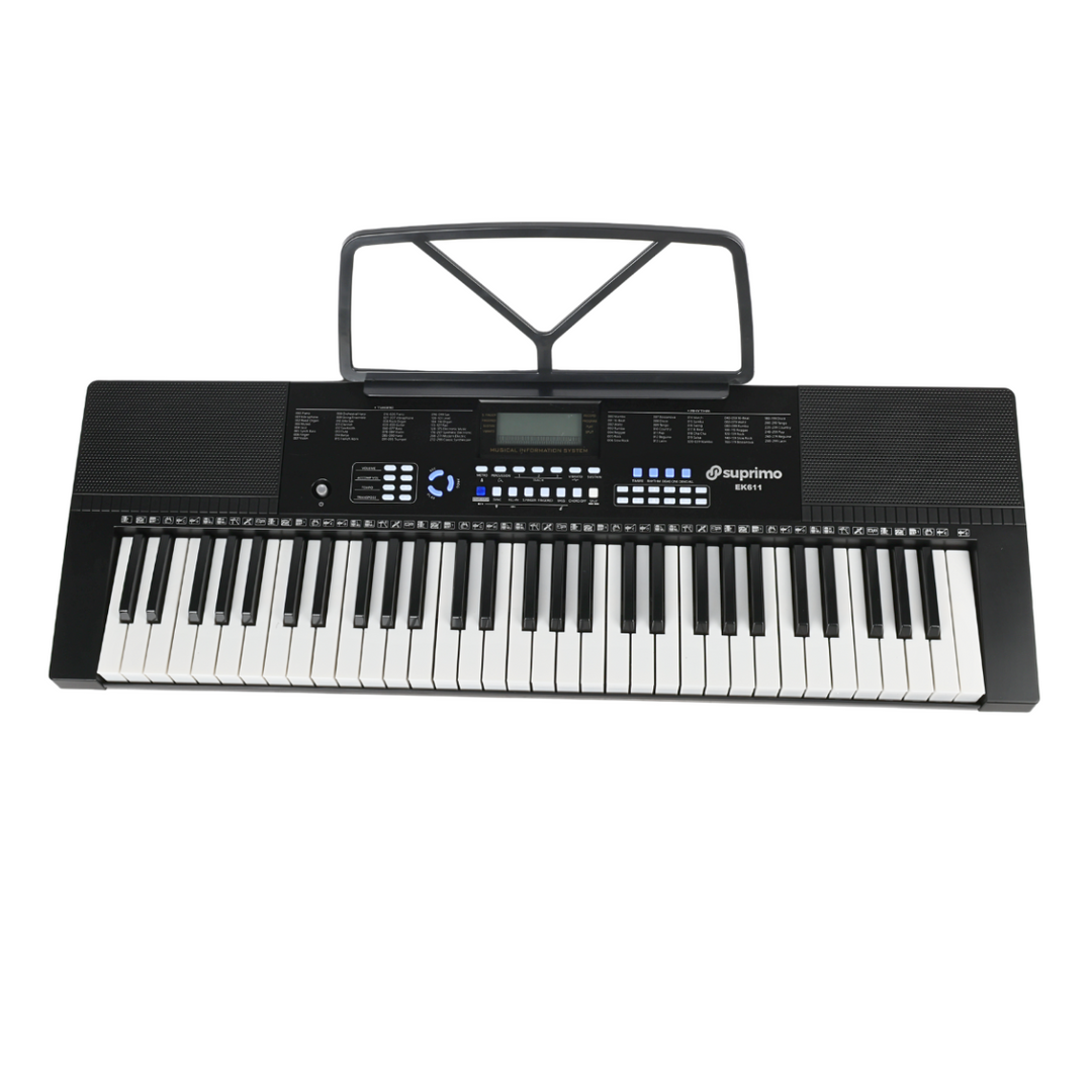 Suprimo EK611 Craviers 61 touches, Noir
