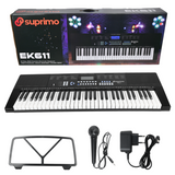 Suprimo EK611 Craviers 61 touches, Noir