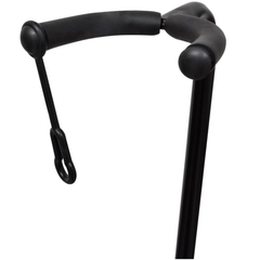 Support de guitare pliable 62-74 cm avec sangle de sécurité