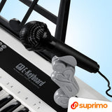 SUPRIMO KEY61 KD Craviers 61 touches avec microphone, blanc
