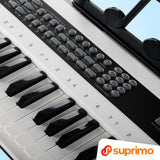 SUPRIMO KEY61 KD Craviers 61 touches avec microphone, blanc