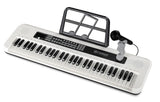 SUPRIMO KEY61 KD Craviers 61 touches avec microphone, blanc