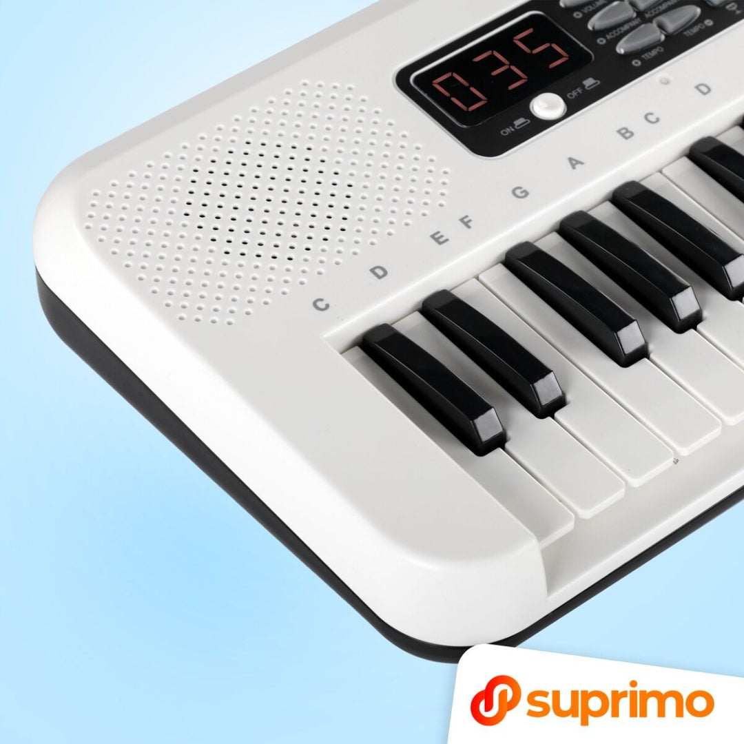 SUPRIMO KEY61 KD Craviers 61 touches avec microphone, blanc