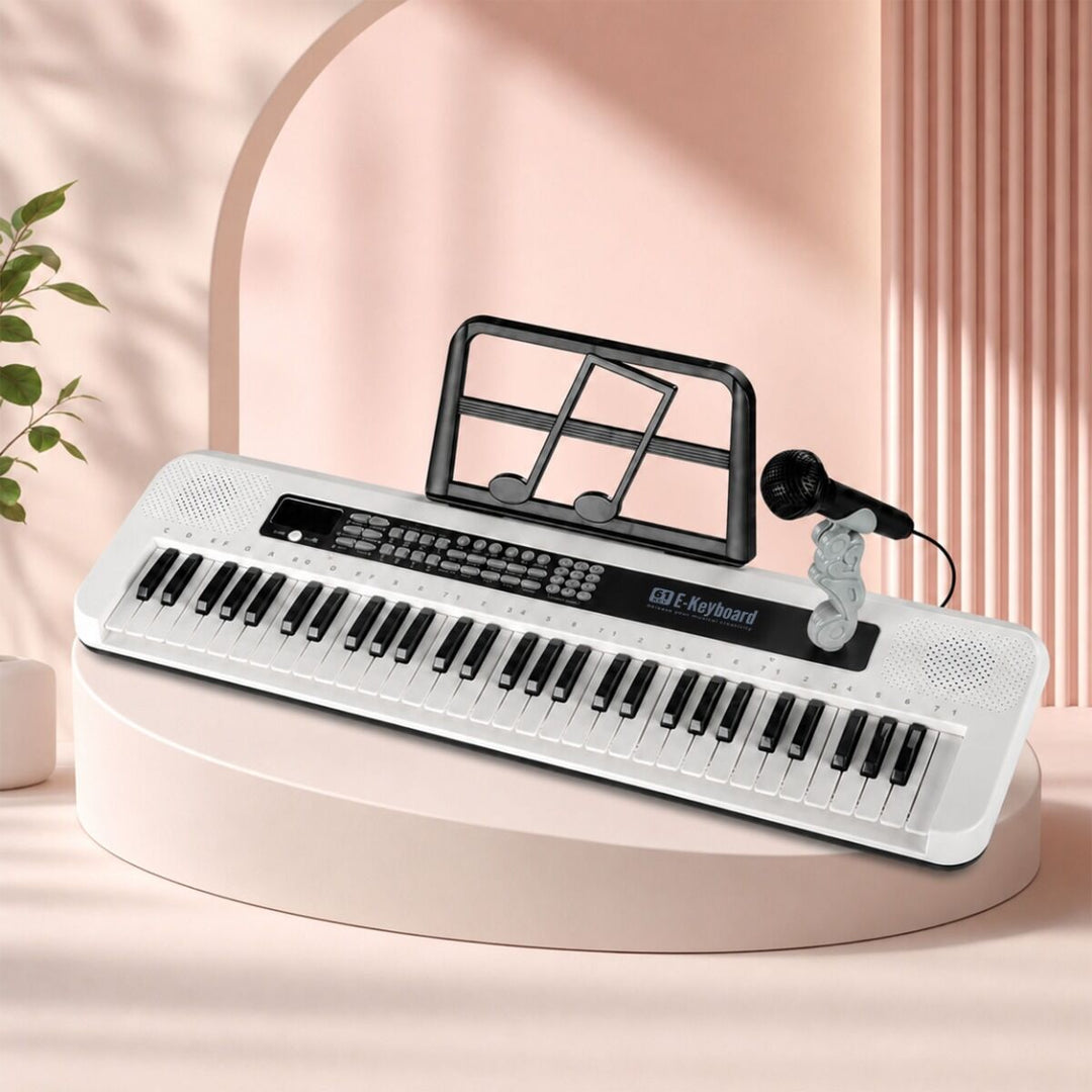 SUPRIMO KEY61 KD Craviers 61 touches avec microphone, blanc
