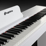Suprimo SDP88 WH Piano numérique 88 à touches lestées, blanc