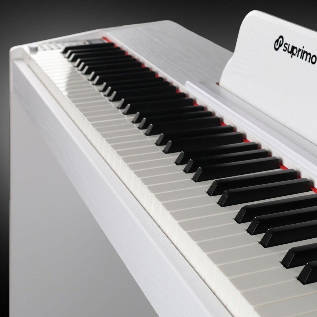 Suprimo SDP88 WH Piano numérique 88 à touches lestées, blanc