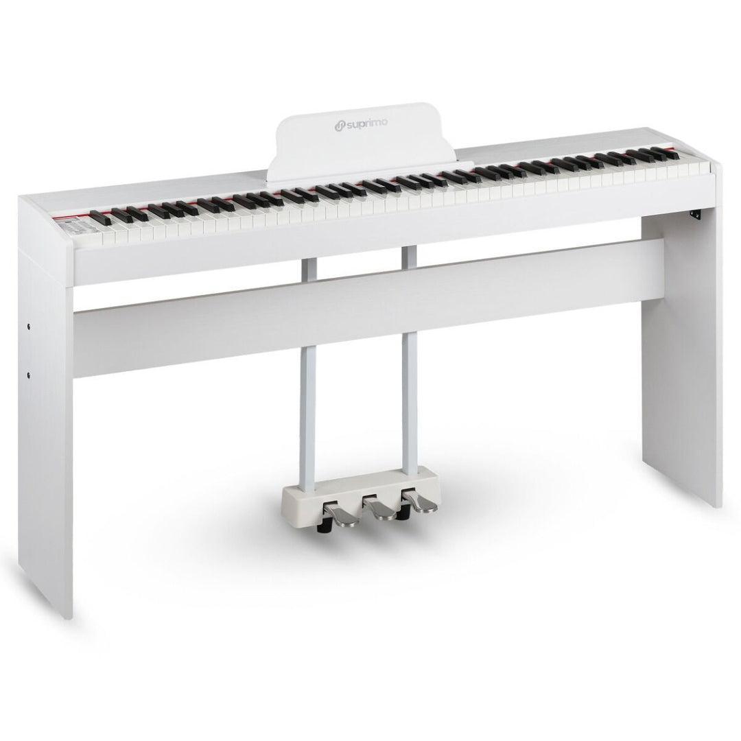 Suprimo SDP88 WH Piano numérique 88 à touches lestées, blanc