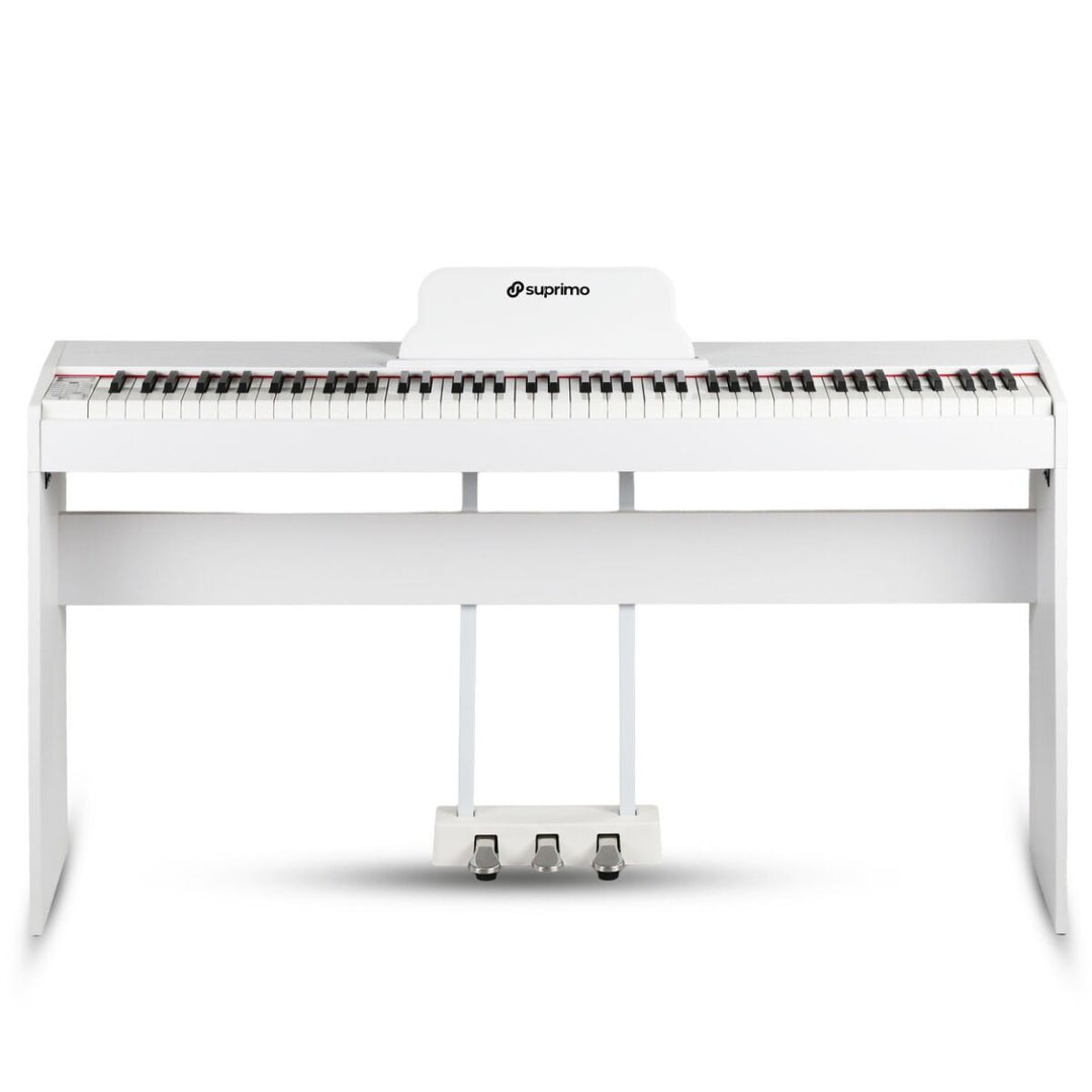 Suprimo SDP88 WH Piano numérique 88 à touches lestées, blanc
