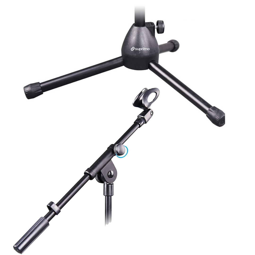 Pied de microphone de table (47-80cm)