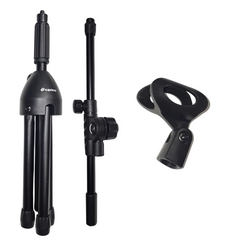Pied de microphone de table (47-80cm)
