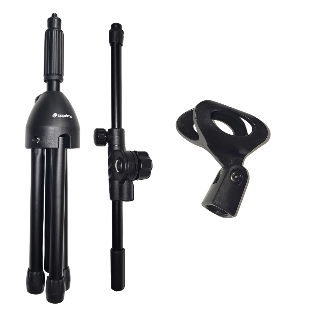 Pied de microphone de table (47-80cm)