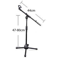 Pied de microphone de table (47-80cm)