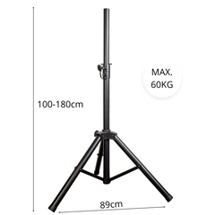 Pied d’enceinte 180 cm (60 kg)