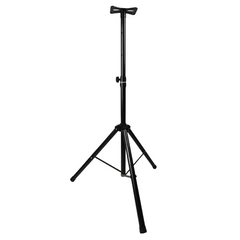 Stand d’enceinte Tripode noir avec goupille de sécurité
