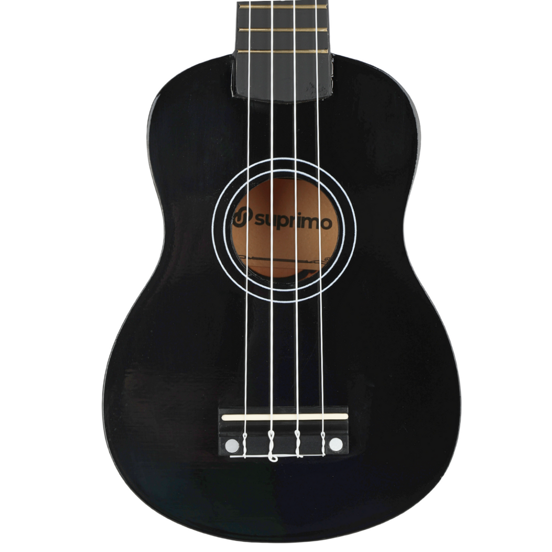 Ukulélé soprano, noir