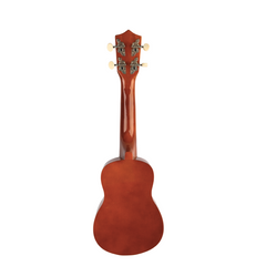Ukulélé soprano, bois foncé