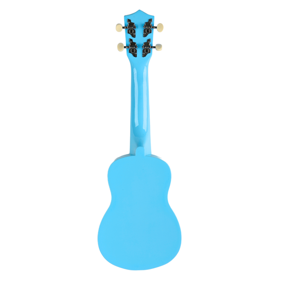 Ukulélé soprano, bleu