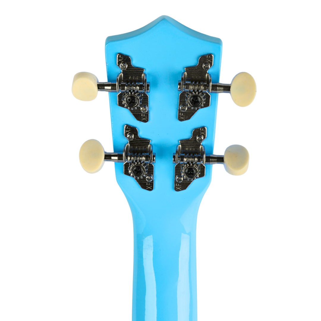 Ukulélé soprano, bleu