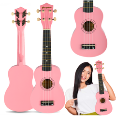 Ukulélé soprano, bois rose