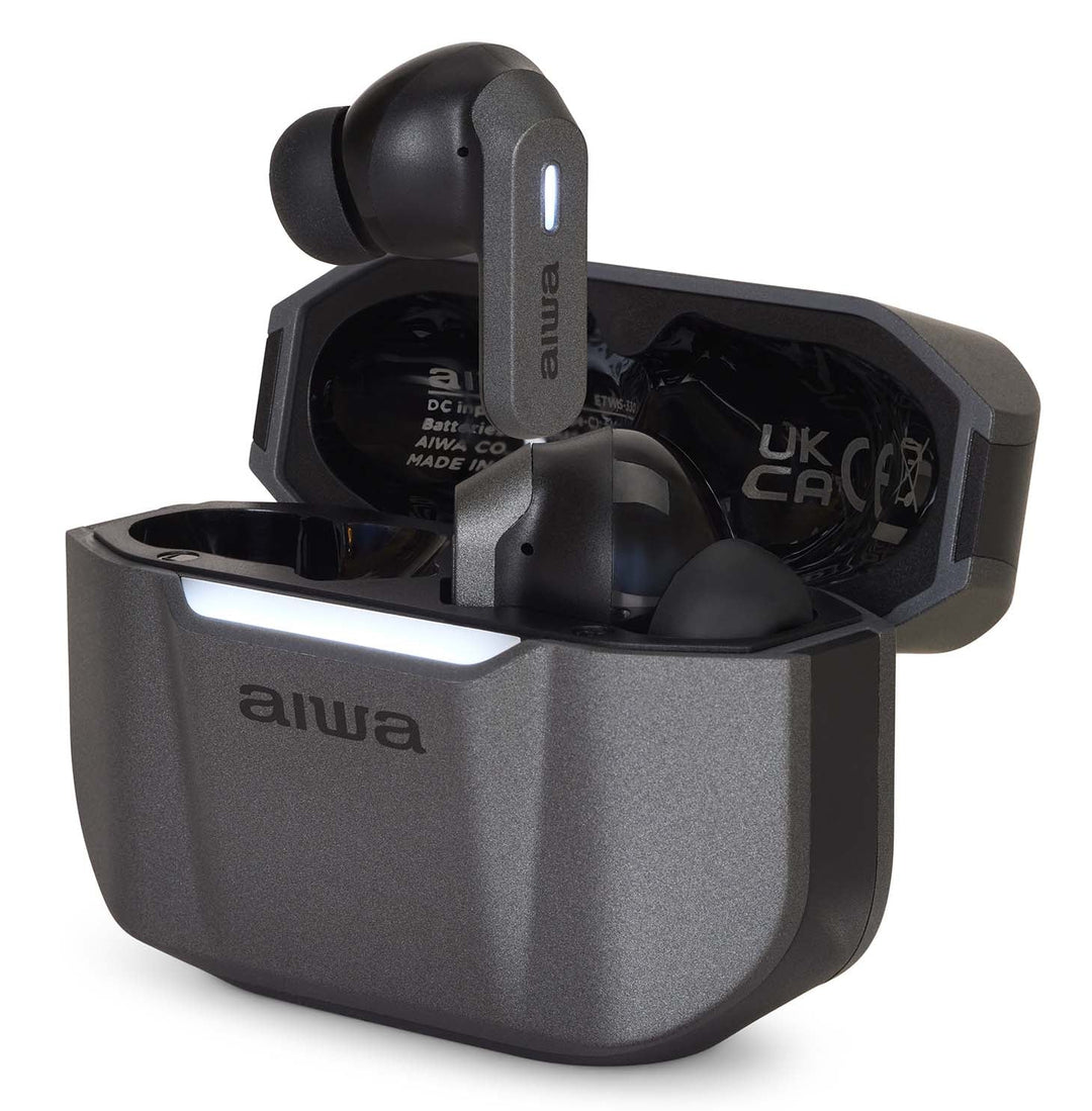 Écouteurs TWS Aiwa ETWS-330TN, Titane
