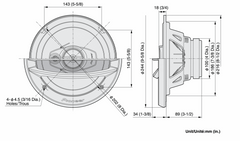 Pioneer TS-A2013i Haut-parleur 3 voies (500W, 20 cm)