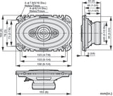 Pioneer TS-A4671F Car Speaker (210W, 4"x6")