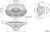 Pioneer TS-A6971F 5-way Coaxial System (600W, 6"x9")