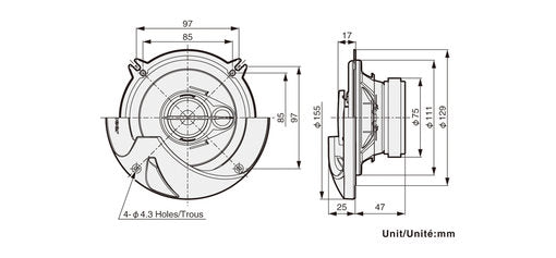 Pioneer TS-R1350S Haut-parleur de voiture (13cm, 5,25")