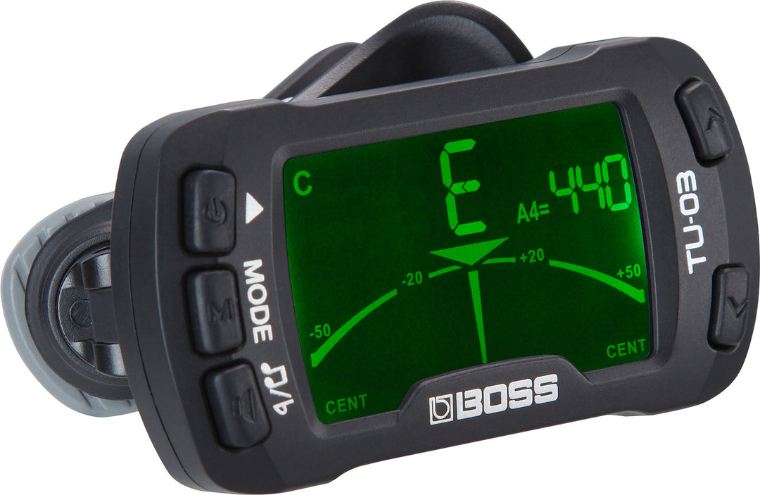 Boss TU-03 Accordeur Clip-On