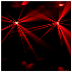Light4Me Turbo Derby 4-en-1 – RGBW, UV, strobe & laser