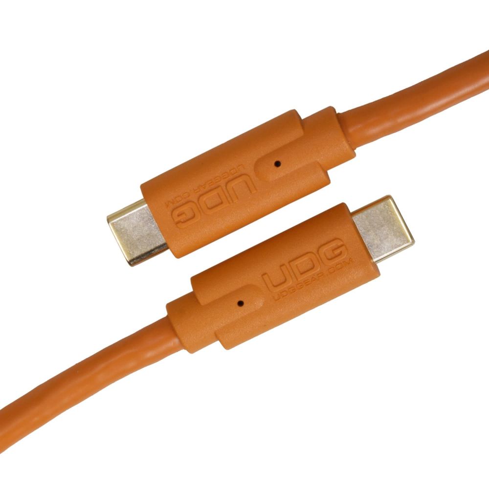 UDG Ultimate Cable USB 3.2 C-C Orange Droit 1,5m