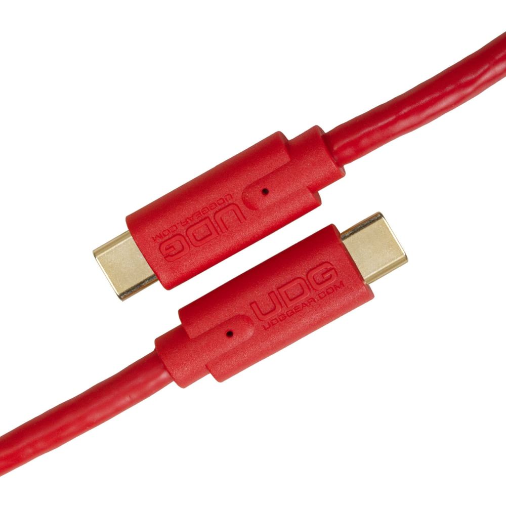 UDG Ultimate Cable USB 3.2 C-C Rouge Straight 1,5m