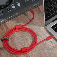 UDG Ultimate Cable USB 3.2 C-C Rouge Straight 1,5m
