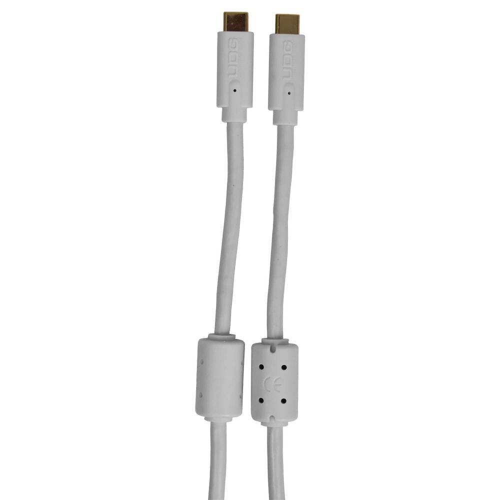 UDG Ultimate Cable USB 3.2 C-C Blanc Straight 1,5m