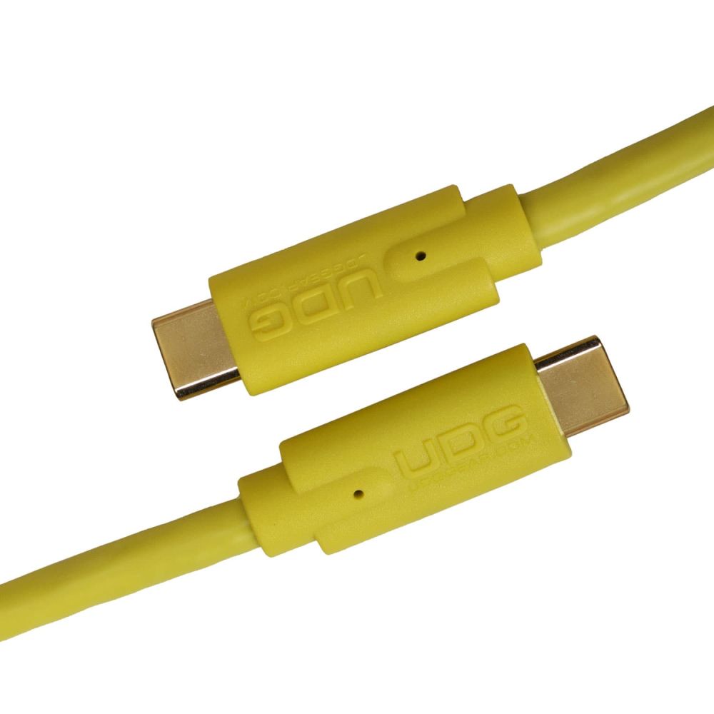 UDG Ultimate Cable USB 3.2 C-C Jaune Straight 1,5m