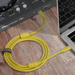 UDG Ultimate Cable USB 3.2 C-C Jaune Straight 1,5m