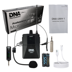 DNA UWH 1 Système de Microphones sans fil avec boîtier ceinture