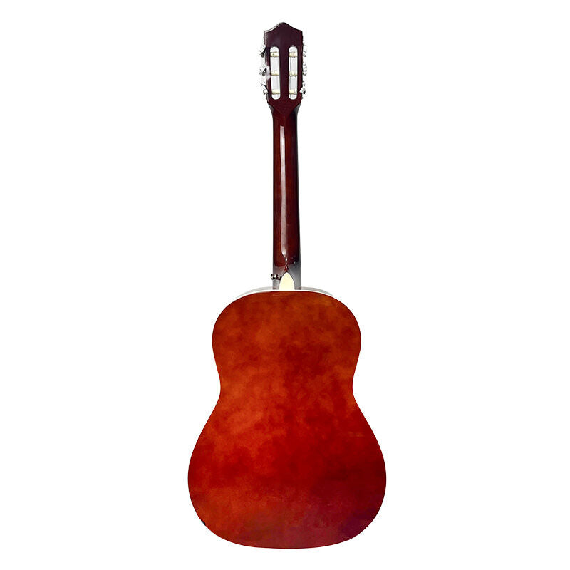 V-Tone CG TWO NT Guitares classique 4/4 Natural, kit de démarrage avec étui et accessoires