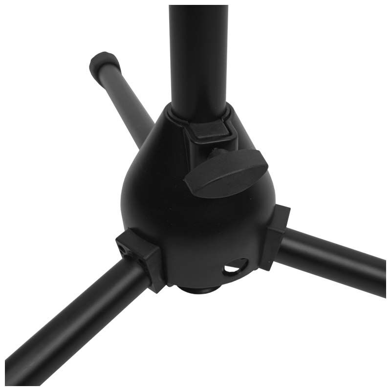 Pied de microphone avec bras articulé et verrouillage automatique
