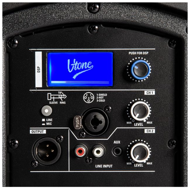 V-Tone NBX-112 Aktiv 12" PA Højttaler – 500W RMS DSP