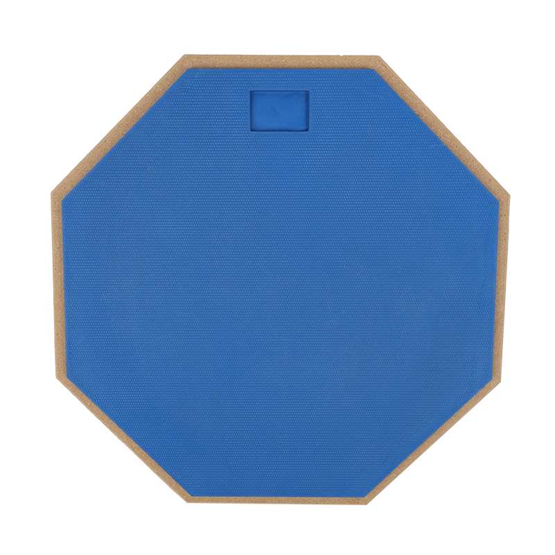V-TONE PDS1 BL Pad d’entraînement 12" – Blå Practice Drum Pad Set avec support, baguettes et sac